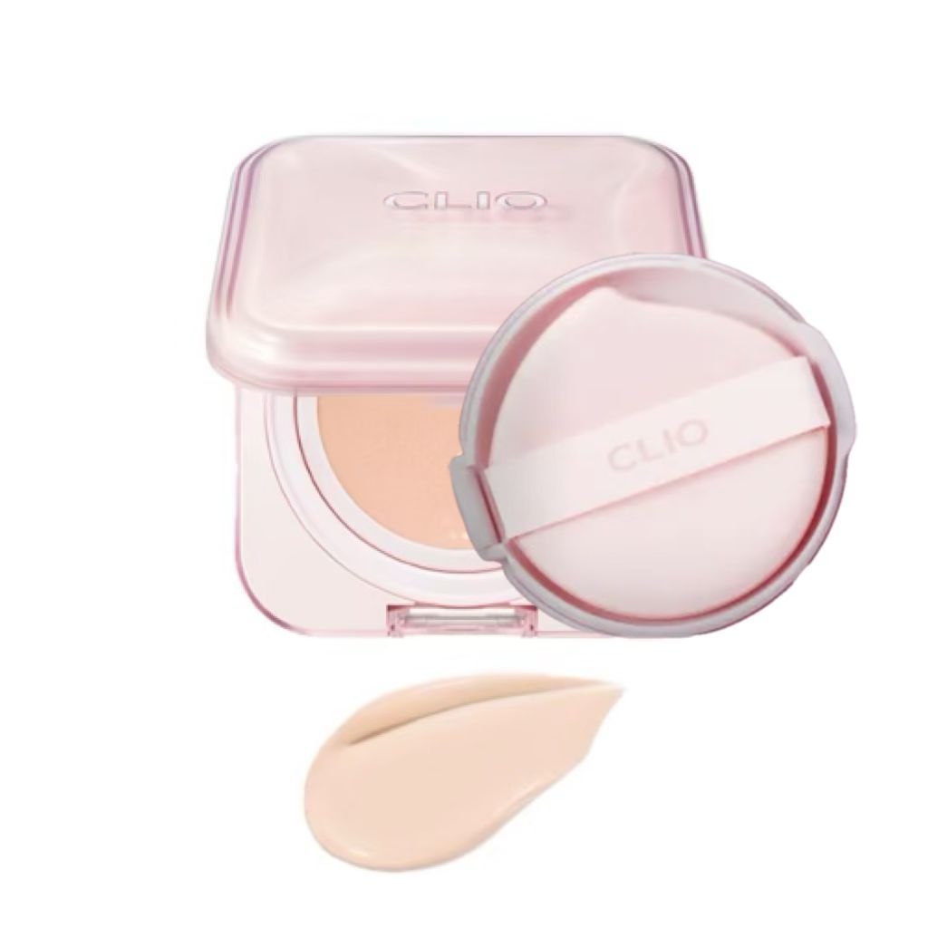CLIO - Kill Cover Mesh Glow Essential Cushion SPF50 PA ++++ - 15g + 15g (refill) - 21C Lingerie