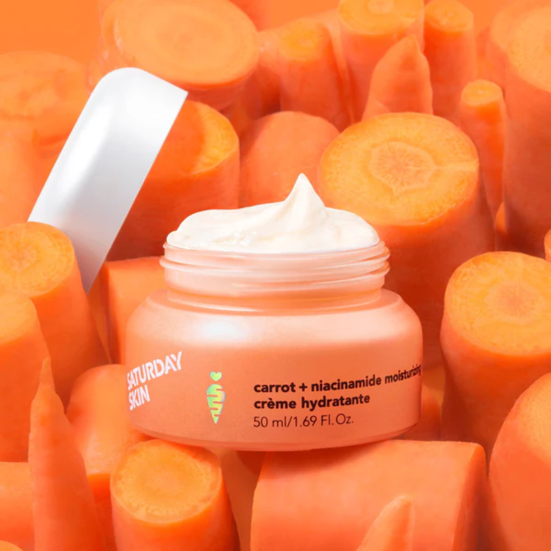 Saturday Skin Carrot Niacinamide Moisturizing Cream